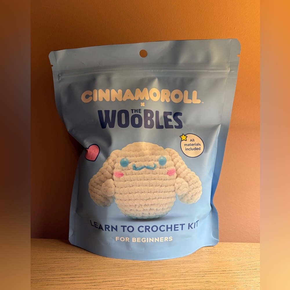 Wobbles Sanrio CINNAMOROLL Crochet Kit